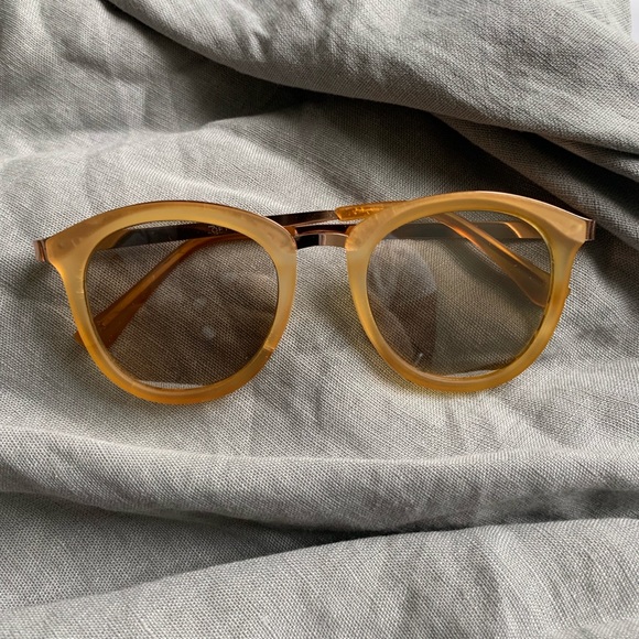 😎 Ann Taylor LOFT Matte Round Sunglasses - Picture 4 of 8